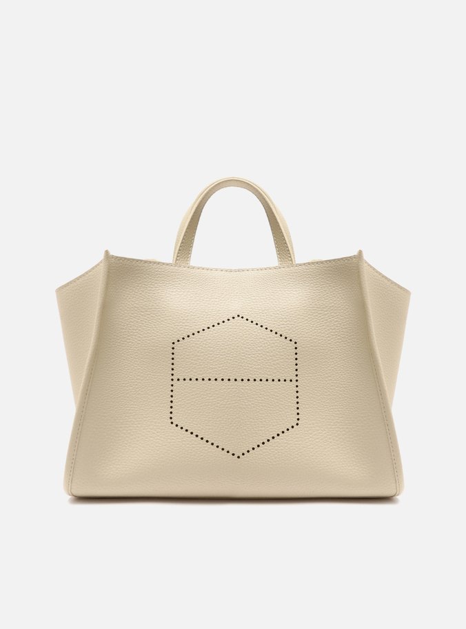 Bolsa Tote Off-White Grande Logo Perfurado