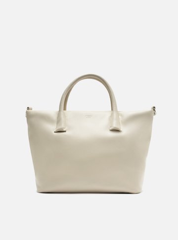 Bolsa Tote Off-White Pequena